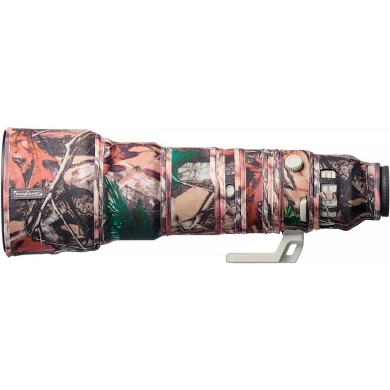 easyCover Protection d'objectif en chêne pour Sony FE 400-800mm f/6.3-8 G OSS, motif camouflage forêt