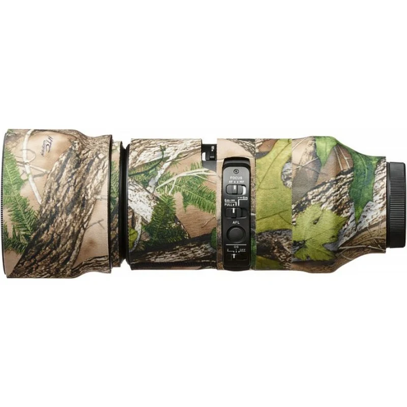 EasyCover Lens Cover Chêne pour Sigma 100-400mm f/5-6.3 DG DN OS | C (Sony E / Leica L) True Timber HTC Camouflage