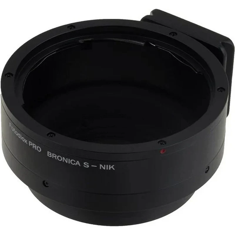 Fotodiox Pro Adaptateur de monture d'objectif : objectif Bronica S SLR vers boîtier d'appareil photo reflex Nikon à monture F