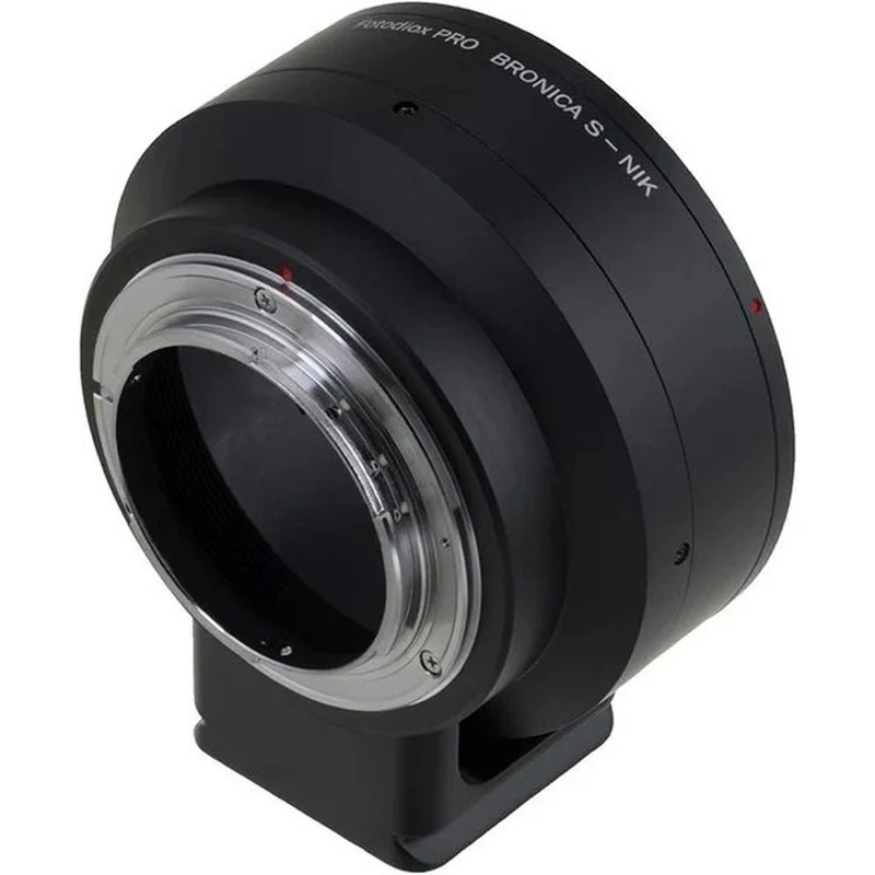 Fotodiox Pro Adaptateur de monture d'objectif : objectif Bronica S SLR vers boîtier d'appareil photo reflex Nikon à monture F