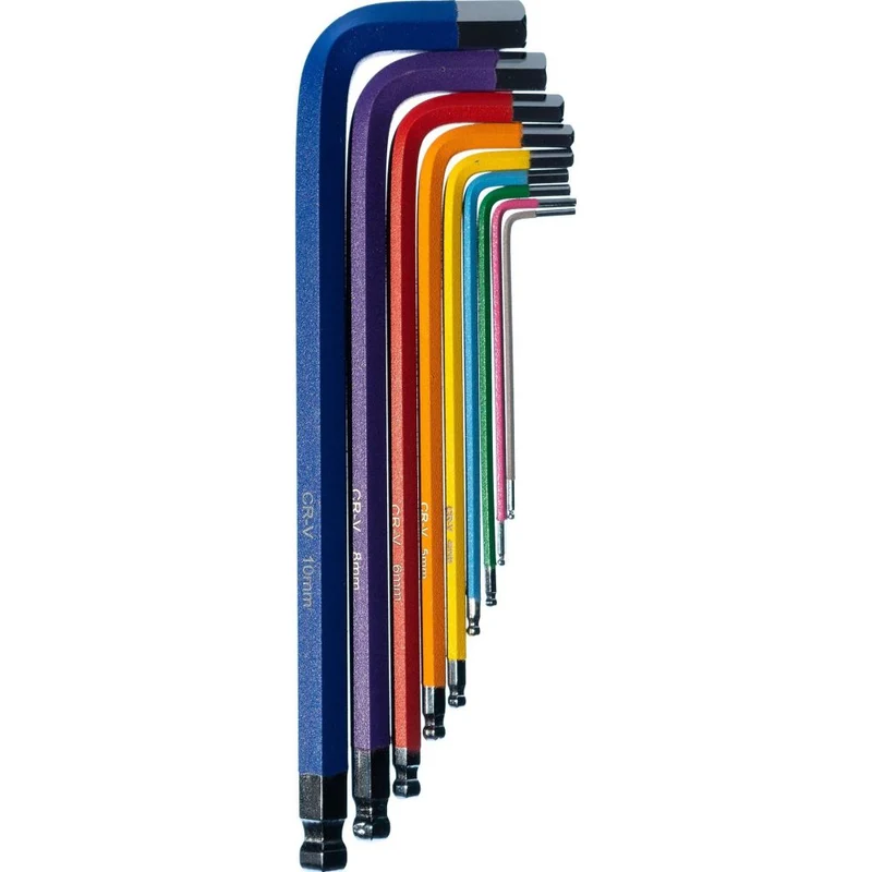 Filmsticks Jeu de clés hexagonales métriques avec embout sphérique