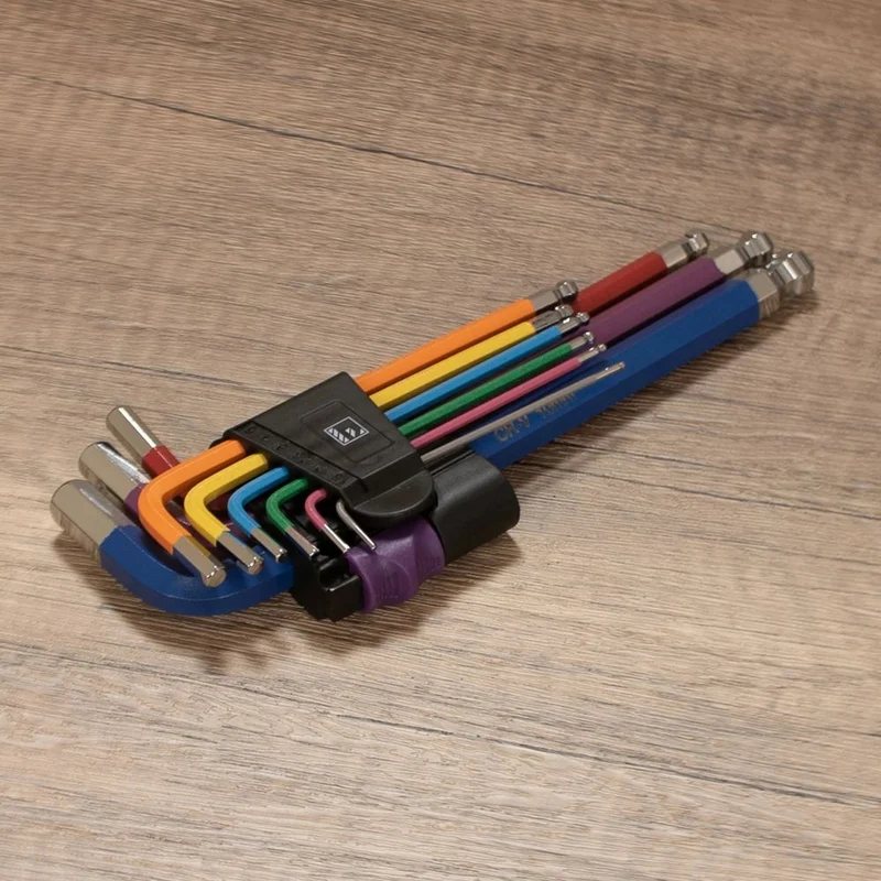 Filmsticks Jeu de clés hexagonales métriques avec embout sphérique