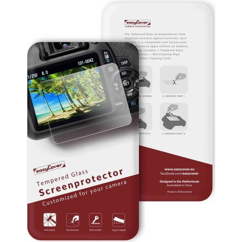 easyCover Protection d'écran en verre pour Canon R1 / R3