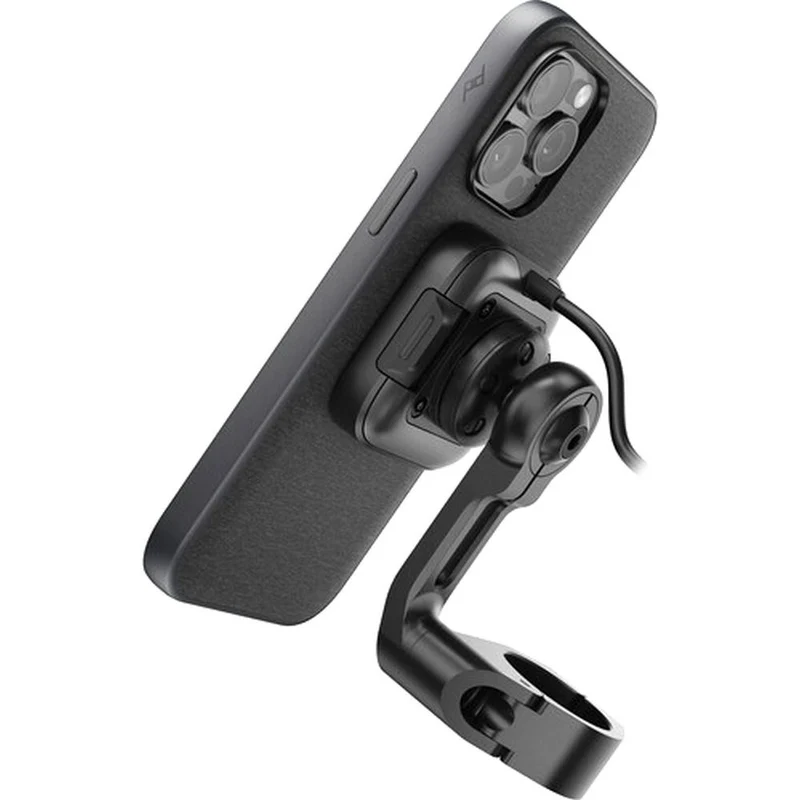 Peak Design Mobile Support de guidon pour moto v2 avec chargeur