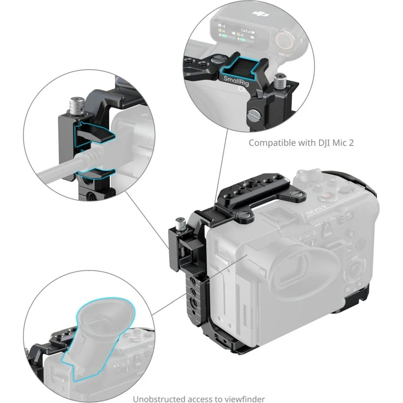 SmallRig 5587 Cage pour Sony FX2