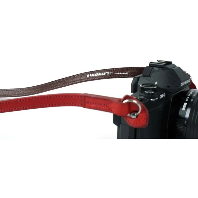 Artisan & Artist ACAM 280A Dragonne pour appareil photo, rouge