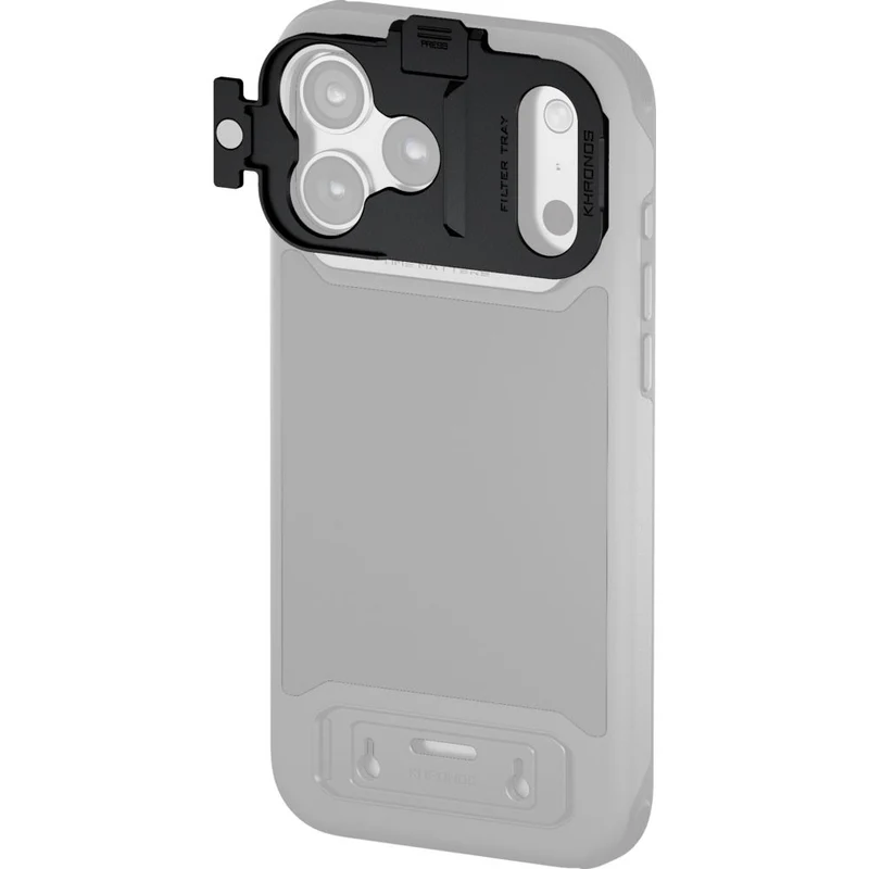 Tilta Khronos Plateau de filtre à dégagement rapide pour iPhone 17 Pro Max - noir