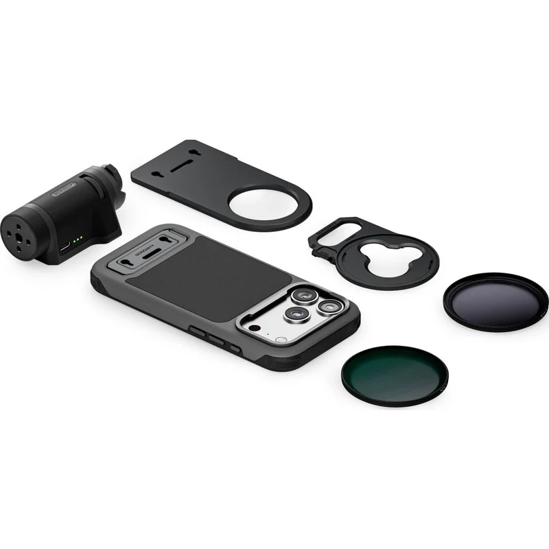 Tilta Khronos Lite Kit de création pour iPhone 17 Pro - noir (avec Batteries internes)