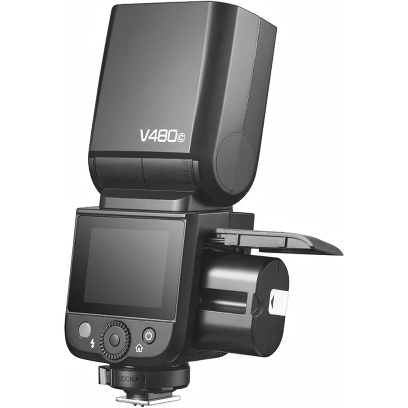 Godox V480O TTL Li ion Head Appareil photo Flash OM System/Panasonic