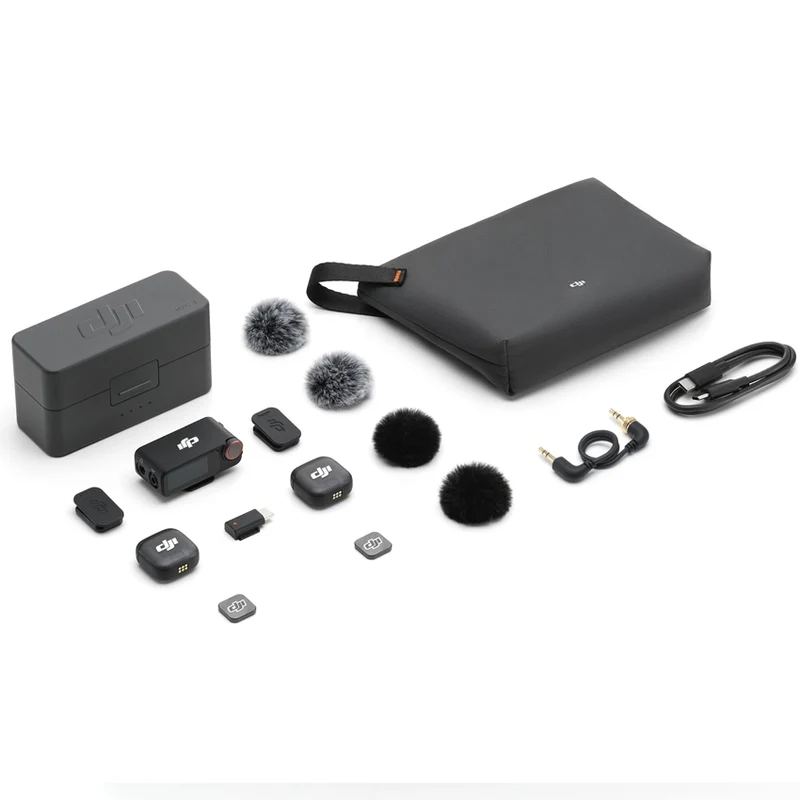 DJI Mic 3 (2 TX + 1 RX + étui de chargement)