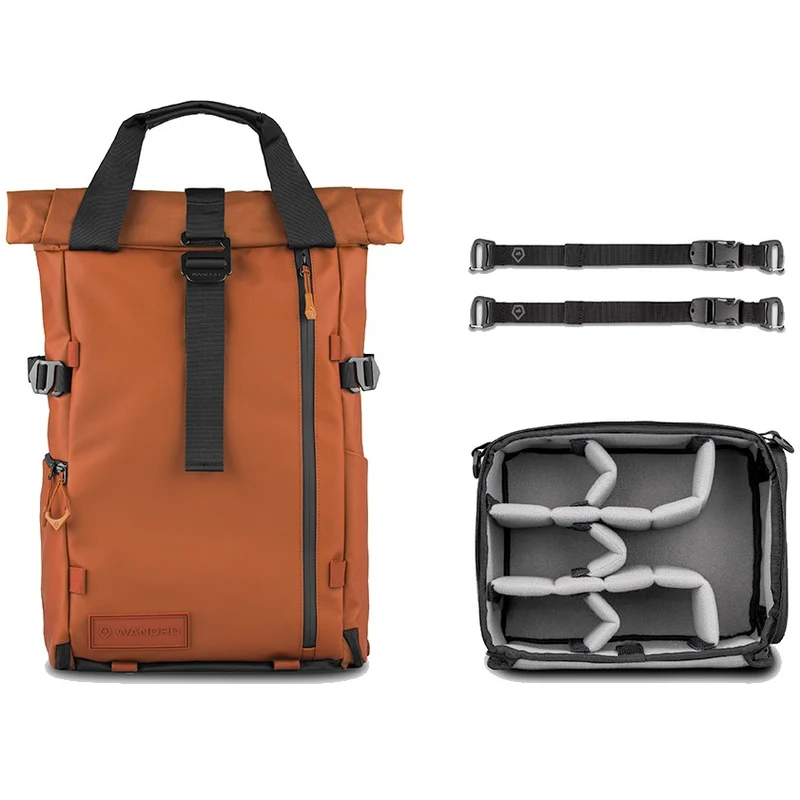 WANDRD PRVKE Photo Bundle Sac à Dos V4 - Sedona Orange - 21L