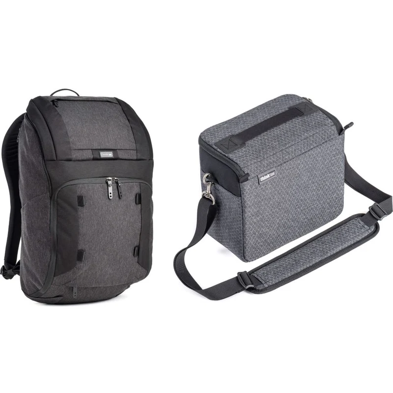 Think Tank SpeedTop Sac à dos 30 avec Stash Master S, Graphite