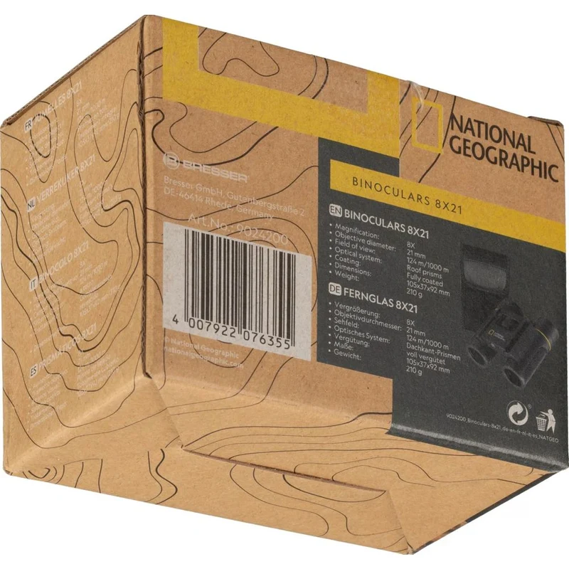 National Geographic 8x21 Jumelles de poche