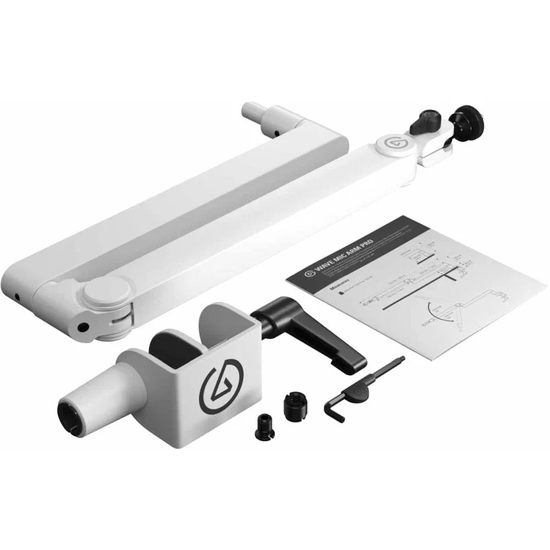 Elgato Wave Micro Bras Pro Blanc Edition