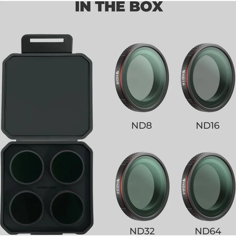 Freewell DJI Osmo Nano Filtres Standard Day - Lot de 4