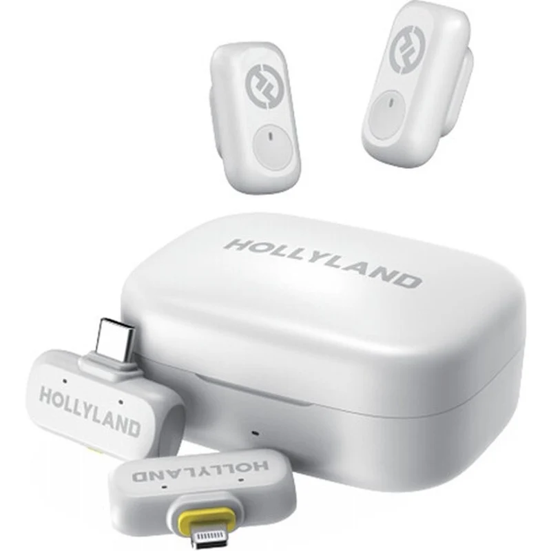 Hollyland LARK A1 Combo Microphone sans Fil Blanc