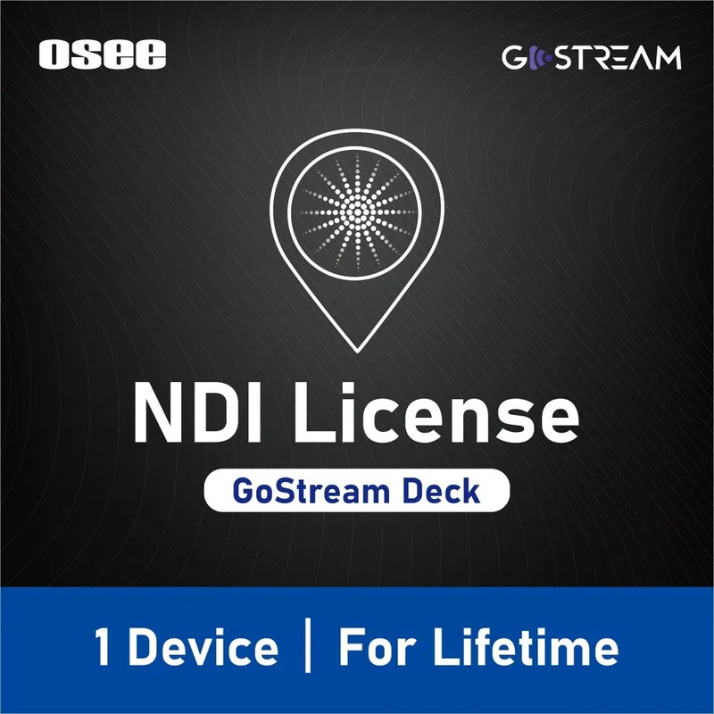 Osee NDI Licence pour GoStream Deck et Kit