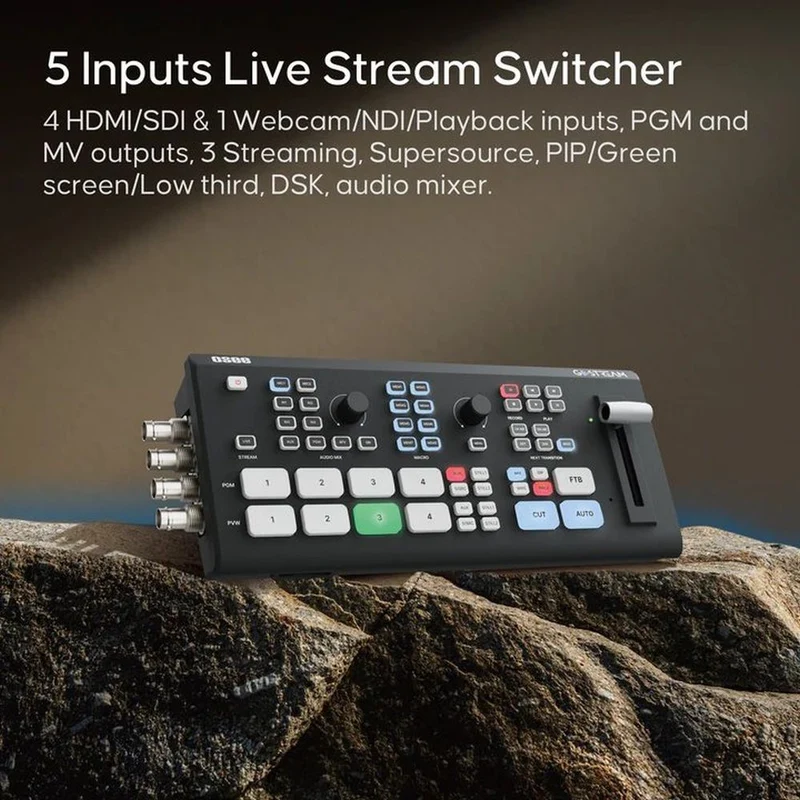 Osee Multicamera live streaming switcher SDI & HDMI Kit