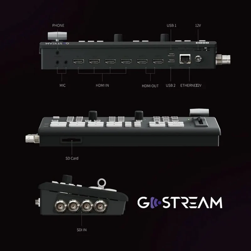 Osee Multicamera live streaming switcher SDI & HDMI