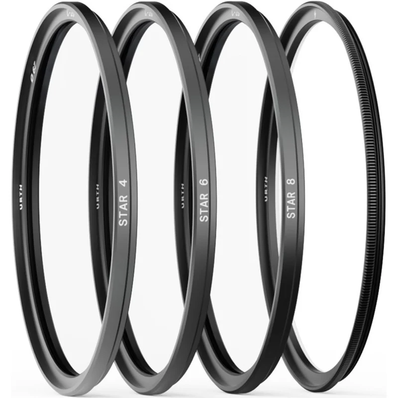 Urth 82mm Kit de filtres magnétiques stellaires Plus+ (4 points, 6 points, 8 points)