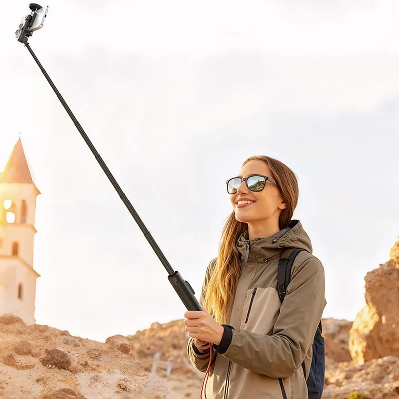 Ulanzi SK27 Trépied à selfie portable Plus (pince pour téléphone)
