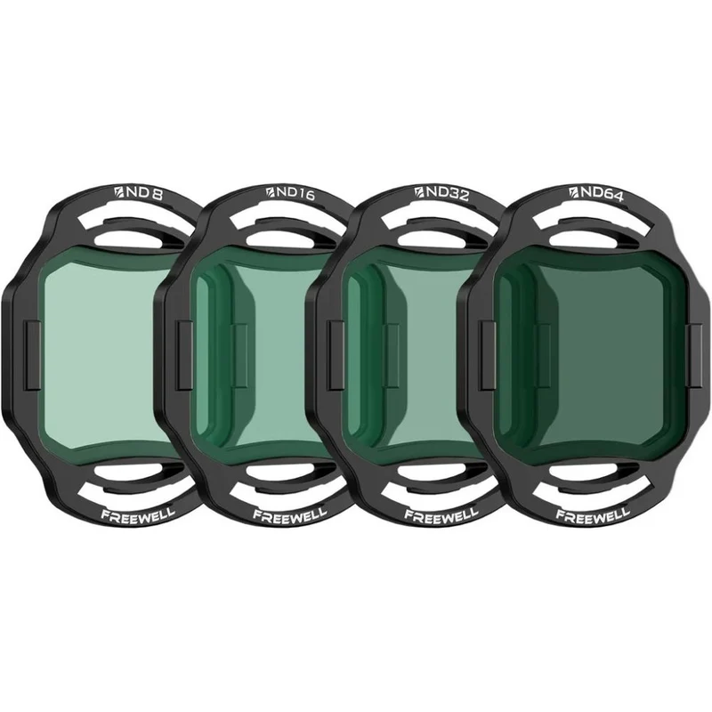 Freewell DJI O4 Air Unit Pro Filtres Standard Day - Pack de 4