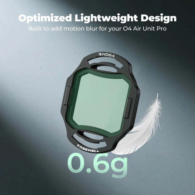 Freewell DJI O4 Air Unit Pro Filtres Standard Day - Pack de 4