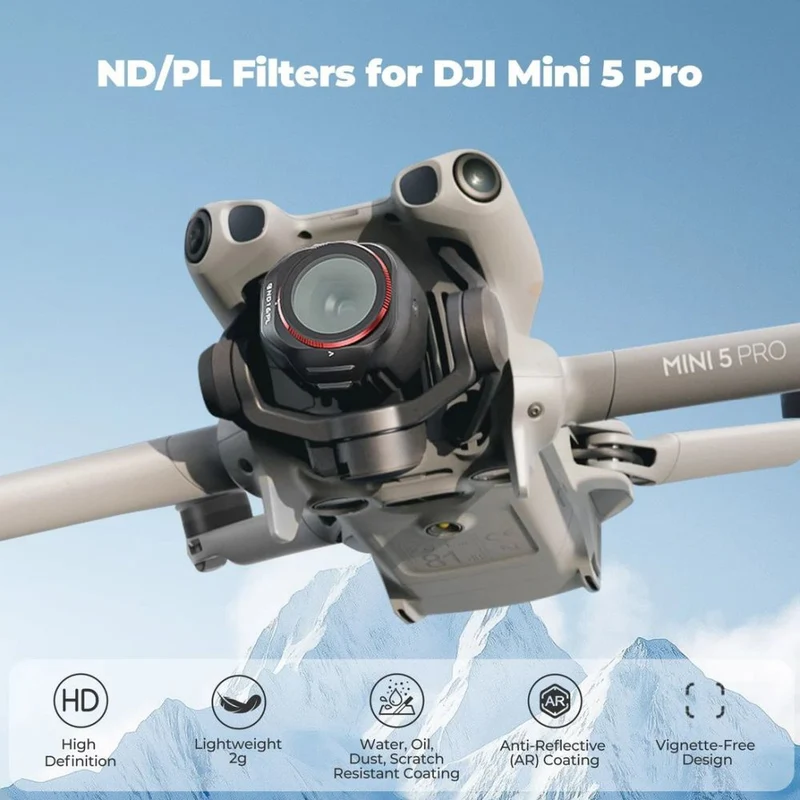 Freewell DJI Mini 5 Pro Filtres « Journée lumineuse » - Lot de 6