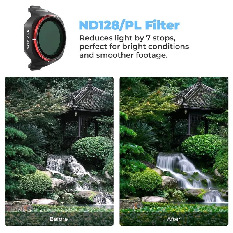 Freewell DJI Mini 5 Pro Filtres « Journée lumineuse » - Lot de 6