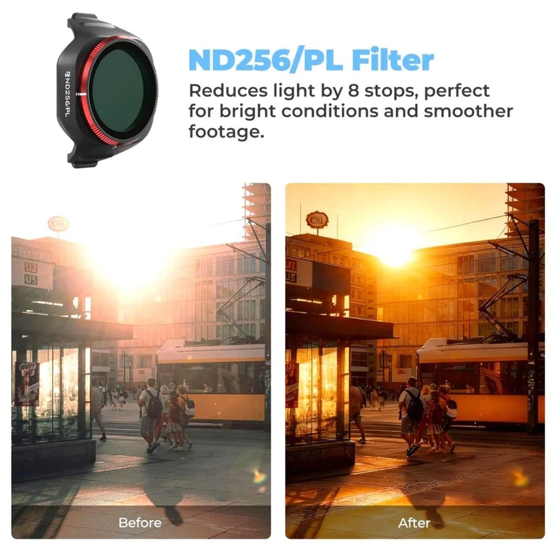 Freewell DJI Mini 5 Pro Filtres « Journée lumineuse » - Lot de 6