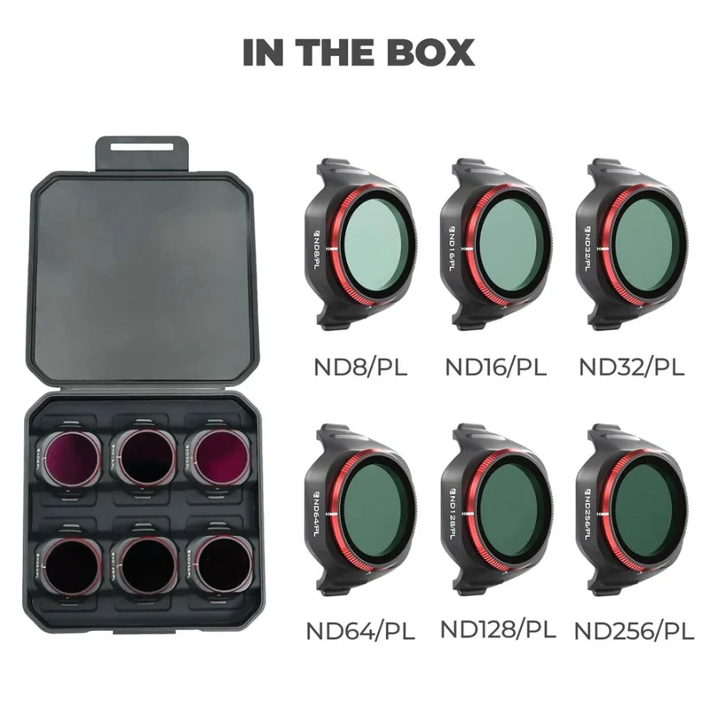Freewell DJI Mini 5 Pro Filtres « Journée lumineuse » - Lot de 6
