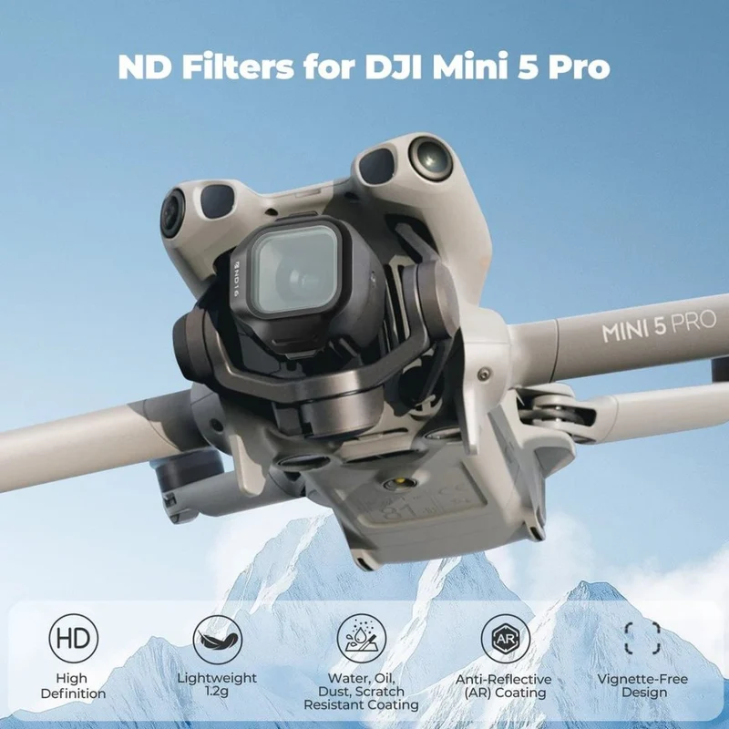 Freewell DJI Mini 5 Pro Filtres - Pack de 6