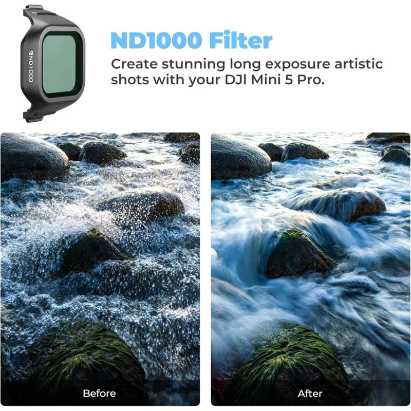 Freewell DJI Mini 5 Pro Filtres - Pack de 6