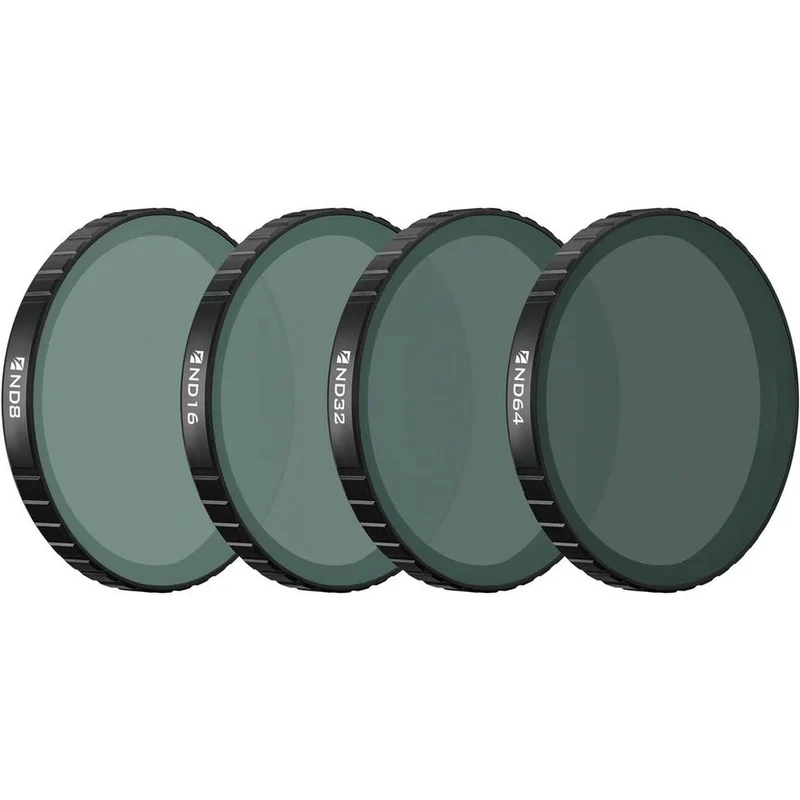 Freewell Filtres ND pour objectif macro DJI Osmo Action 6 - Lot de 4