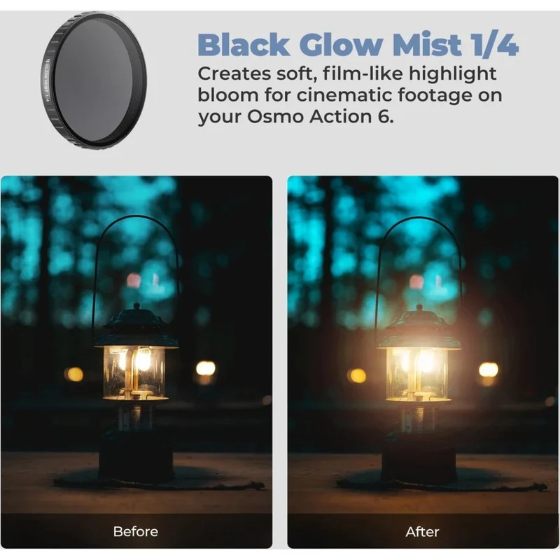 Freewell Filtres pour DJI Osmo Action 6 - Mega Kit - Pack de 12