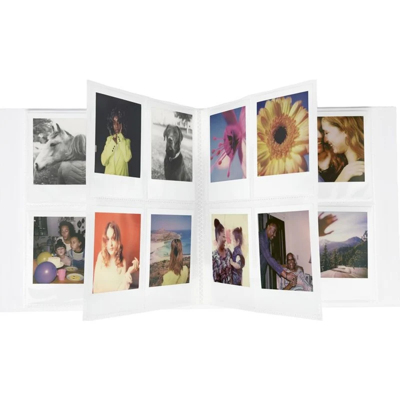 Polaroid Album photo blanc grand format pour 160 photos