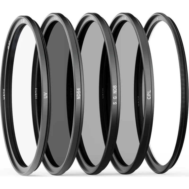 Urth 77mm Kit de filtres magnétiques pour paysage Plus+ (UV, CPL, SGND8, ND64)