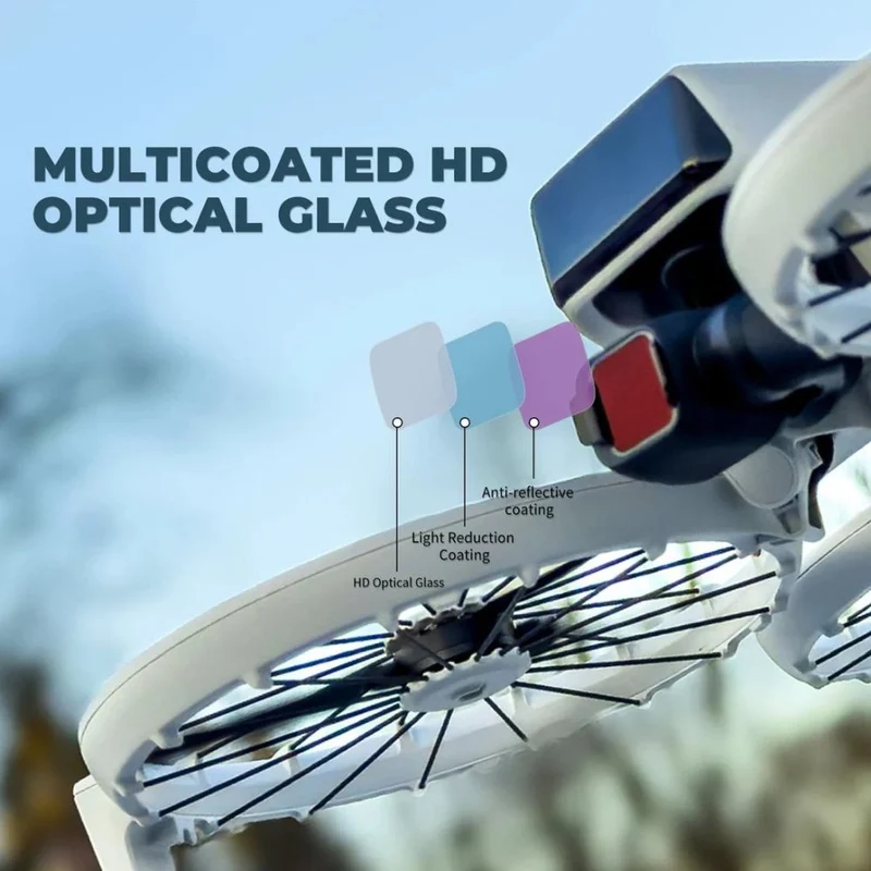 Freewell DJI Filtres ND réversibles - Journée standard - Lot de 6