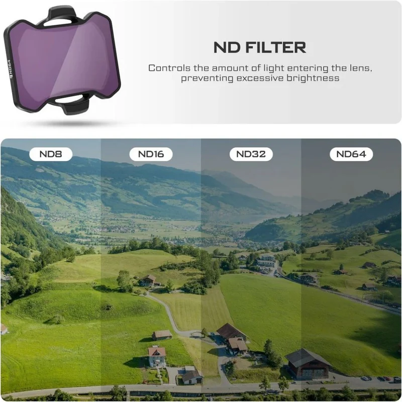 Freewell DJI Avata 2 Filtres ND - Pack de 4