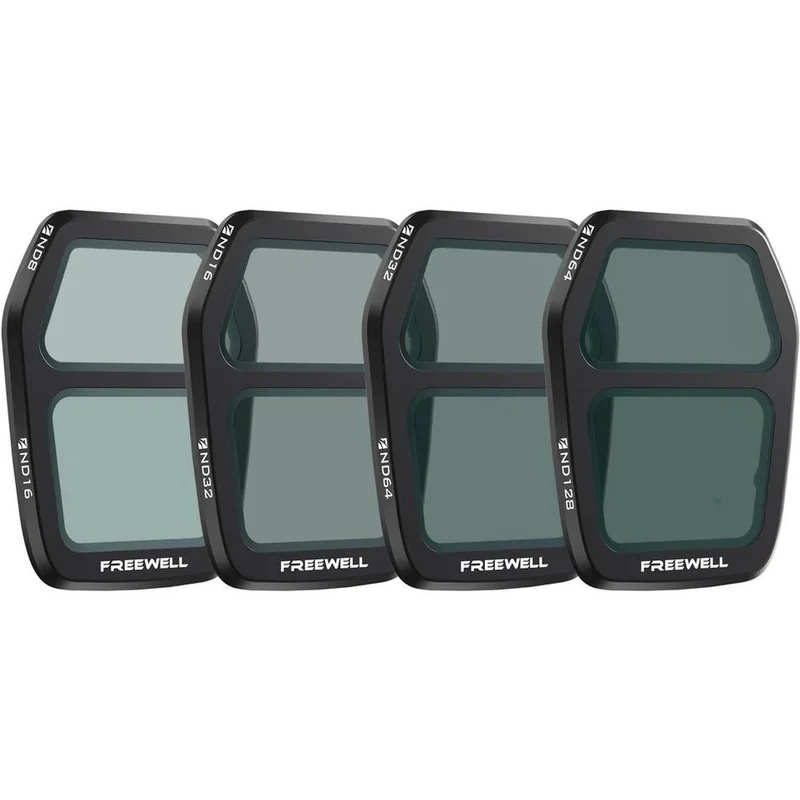 Freewell DJI Air 3S Filtres - ND divisé - Lot de 4