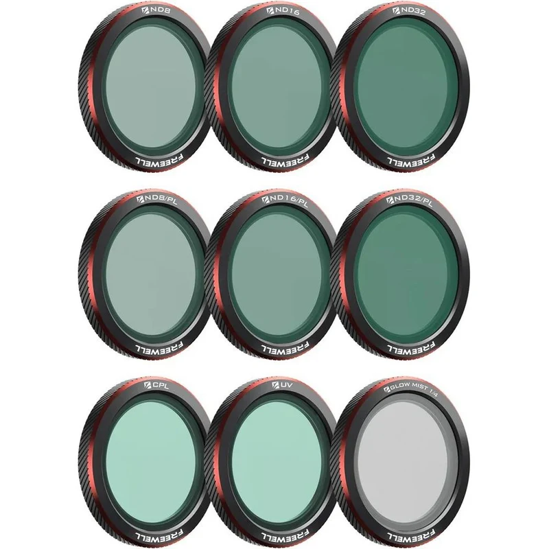 Freewell Kit de 9 filtres magnétiques pour DJI Neo 2