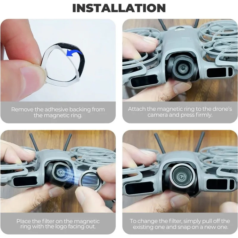 Freewell DJI Neo Filtres magnétiques 2 Everyday - Lot de 3