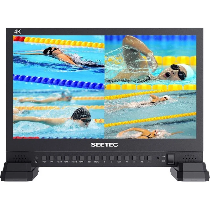 SEETEC 4K156-9HSD 15,6 pouces 4K Moniteur de diffusion 3840x2160 SDI