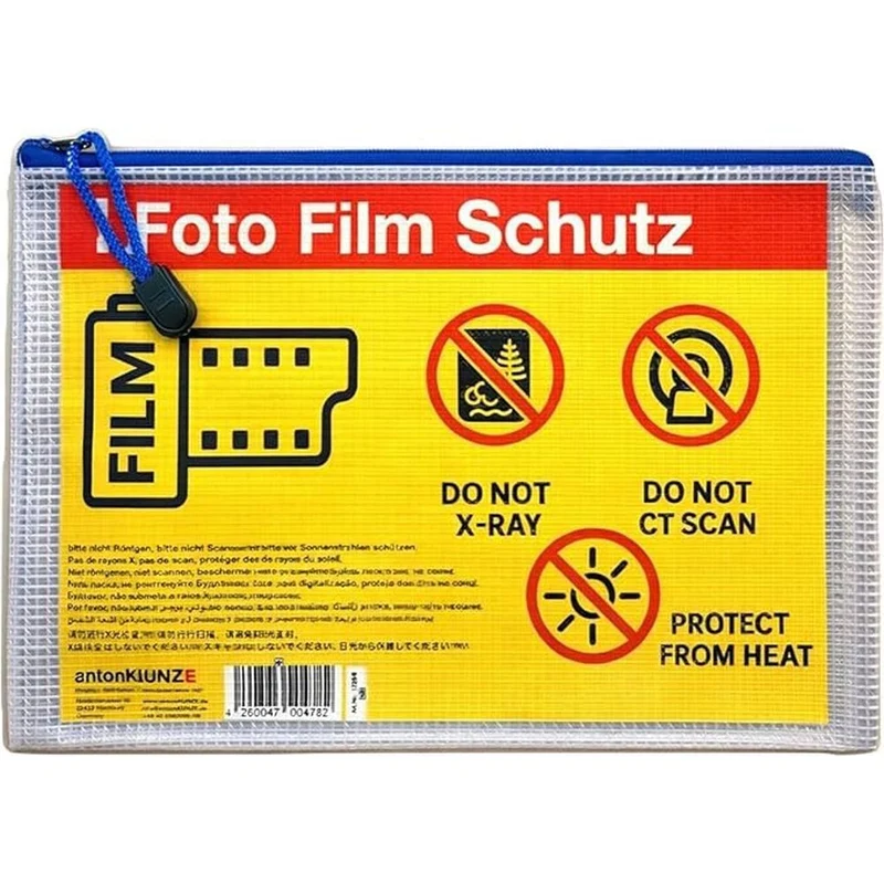 Domke Filmguard Sac A5 de protection de film photo pour 10 x film 35mm / 120 - Bleu