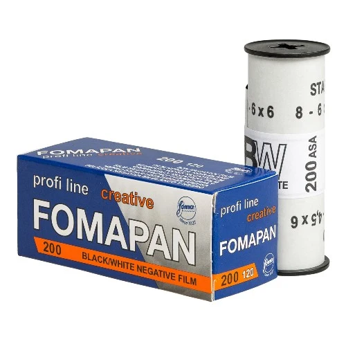 Foma Fomapan Creative 200 ISO 120 Film noir et blanc - Pack de 2