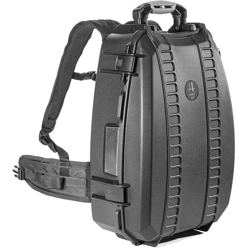 HPRC 3600 Sac à Dos Noir avec Poignée Orange