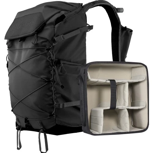 Leofoto Backup Series Sac à Dos 35L Noir Incl. Séparateur Moyen