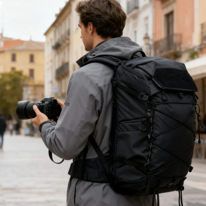 Leofoto Backup Series Sac à Dos 35L Noir Incl. Séparateur Moyen