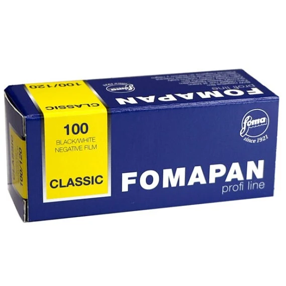 Foma Fomapan Classic 100 ISO 120 Format moyen - Lot de 2