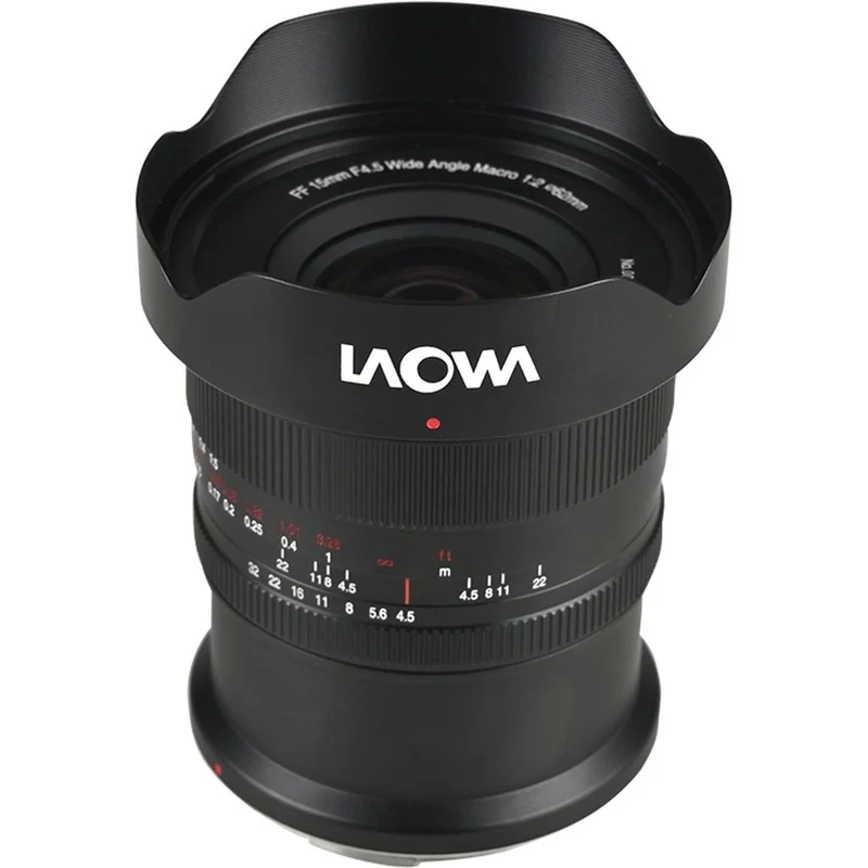 Laowa 15mm f/4.5 0.5x Grand Angle Macro pour Canon RF